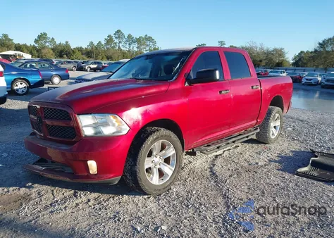 2014 Ram 1500 Express из США, поврежденный, VIN 1C6RR7KTXES331135